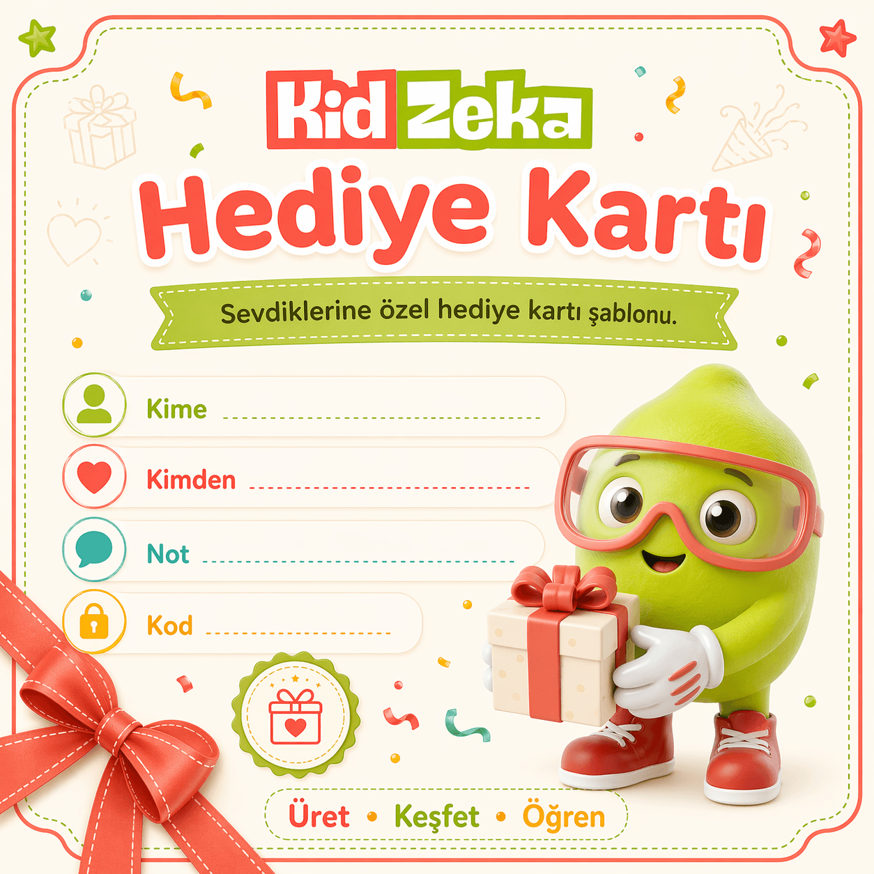 KidZeka Hediye Kartı